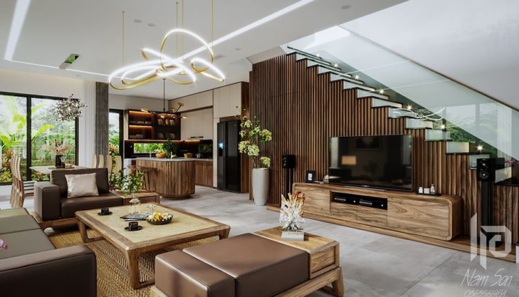 3D Interior Kitchen- Livingroom 76 Scene 3dsmax By NamSon Free Download 8