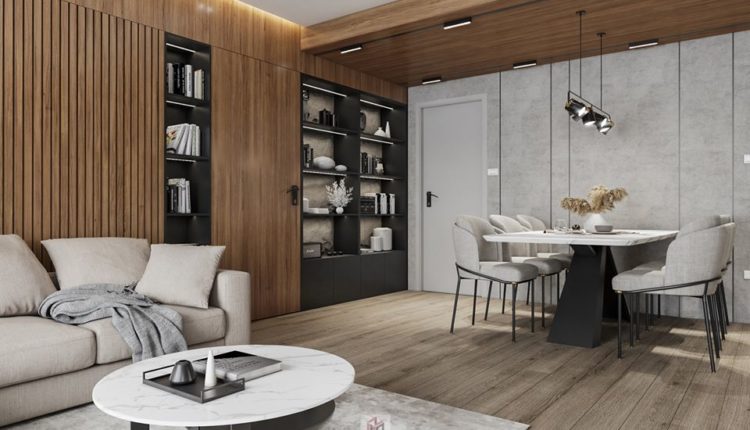 3D Interior Kitchen- Livingroom 80 Scene 3dsmax By NguyenTienDat Free Download 1