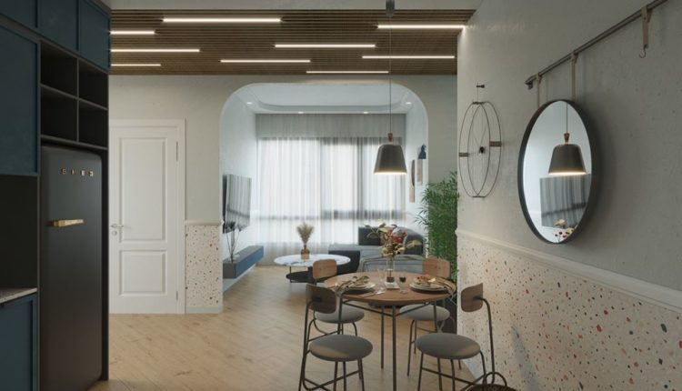 3D Interior Kitchen- Livingroom 81 Scene 3dsmax By NguyenThaiNguyen Free Download 5