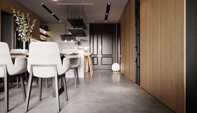 3D Interior Kitchen- Livingroom 84 Scene 3dsmax By NguyenXuanHoat Free Download 8