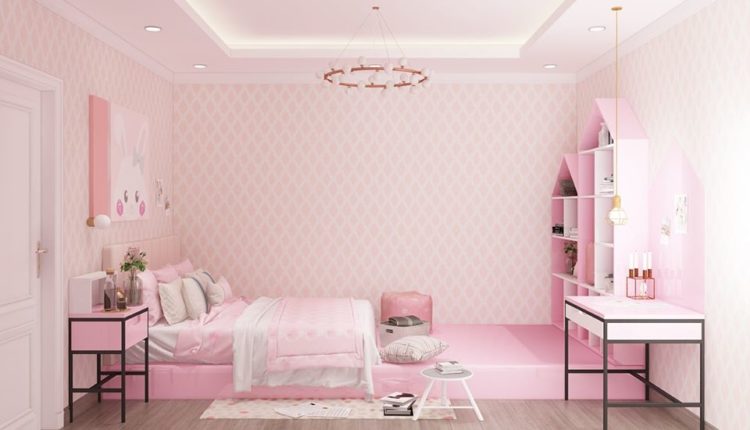 3D Interior Scenes File 3dsmax Model Bedroom Girls 273 By NguyenTruc 2