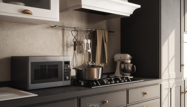 3D Model Interior Kitchenroom 4 Scenes File 3dsmax by NicNguyen Free Download 2