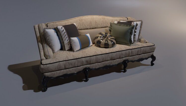 3D Model Sofa 196 Free Download (1)