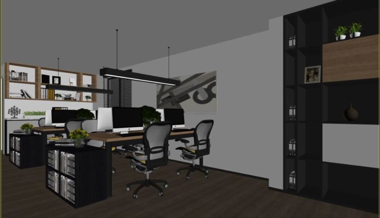 3d Interior Office Room 18 Scene File 3dsmax Model By NguyenTheDinh Free Download 1