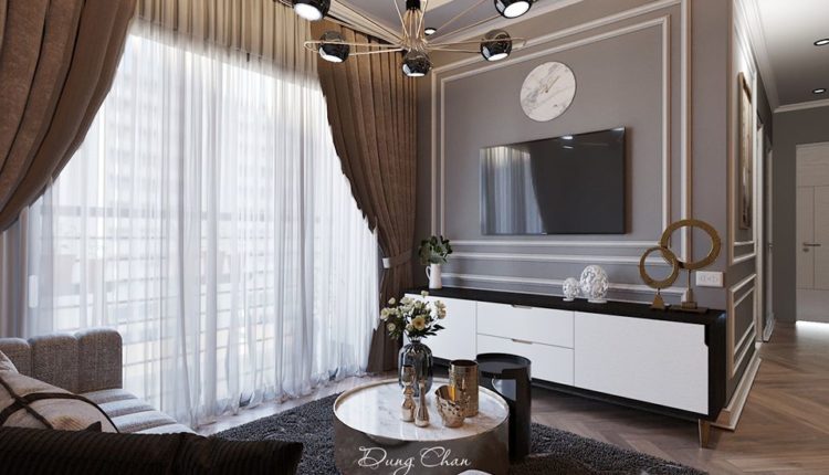 3D Interior Kitchen- Livingroom 88 Scene 3dsmax By DungChan Free Download 1