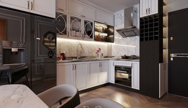 3D Interior Kitchen- Livingroom 88 Scene 3dsmax By DungChan Free Download 5