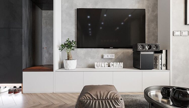 3D Interior Kitchen – Livingroom 92 Scene 3dsmax By Dung Chan Free Download (1)