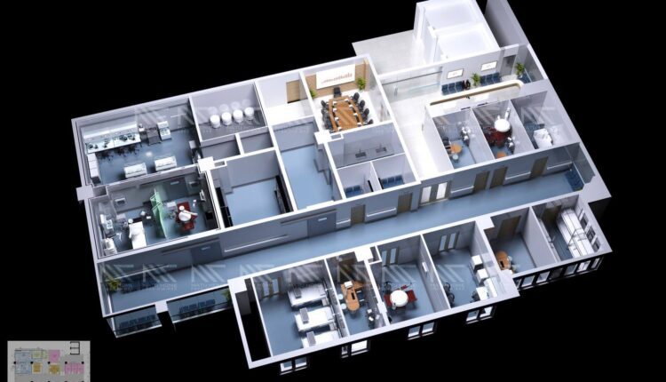 3D Interior Scenes File 3dsmax Model Hospital By Mai Trung Hieu