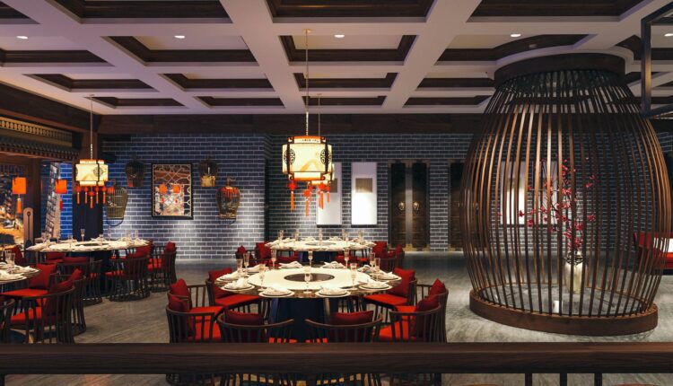 3D Model Interior Restaurant Scene 239 By Phung Manh Ha Free Download (3)