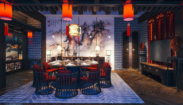 3D Model Interior Restaurant Scene 239 By Phung Manh Ha Free Download (5)