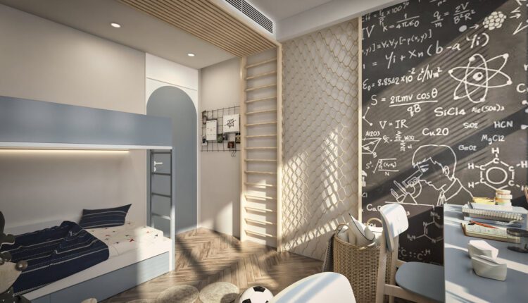 3D Model Interior Children Room 4 Free Download By Nguyen Thanh Dat