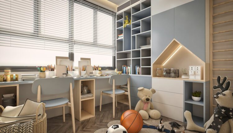3D Model Interior Children Room 4 Free Download By Nguyen Thanh Dat