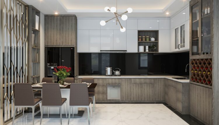3D Interior Kitchen – Livingroom 111 Scene 3dsmax By NguyenMinhDuc 2