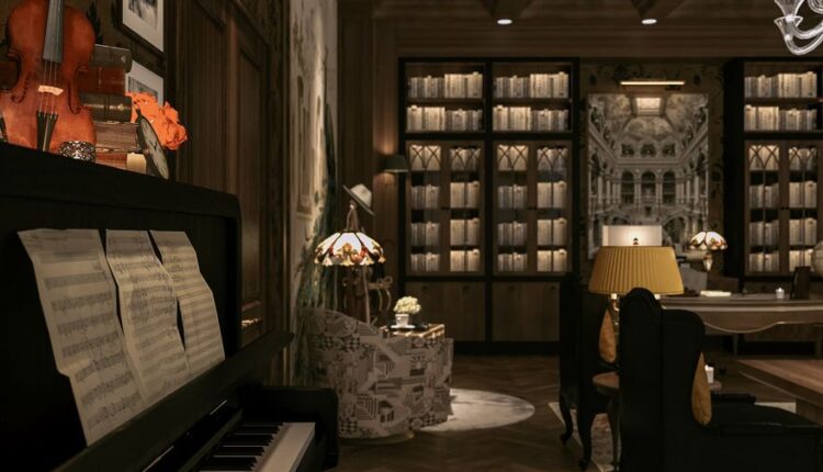 3D Interior Scene File 3dsmax Model Libraryroom By VuVu 7