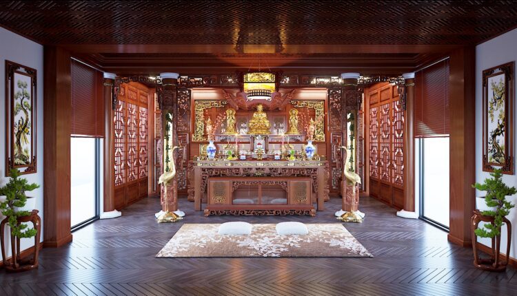 3D Interior Scenes File 3dsmax Model Altar Room 13 By NguyenThuy 1