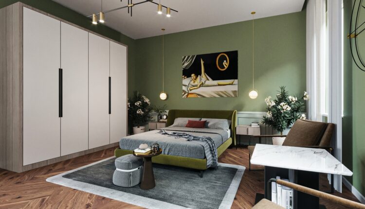 3D Interior Scenes File 3dsmax Model Bedroom 318 By Den Nguyen