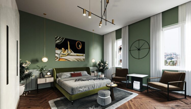 3D Interior Scenes File 3dsmax Model Bedroom 318 By Den Nguyen