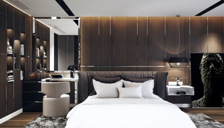 3D Interior Scenes File 3dsmax Model Bedroom 320 Free Download 3