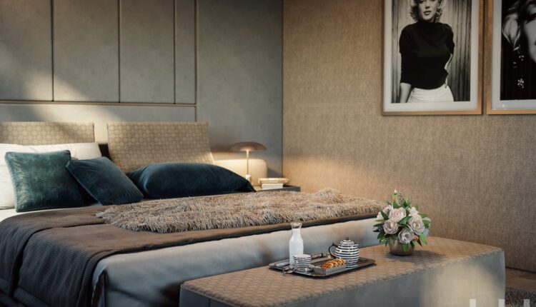 3D Interior Scenes File 3dsmax Model Bedroom 322 By DoanPhuHai 2