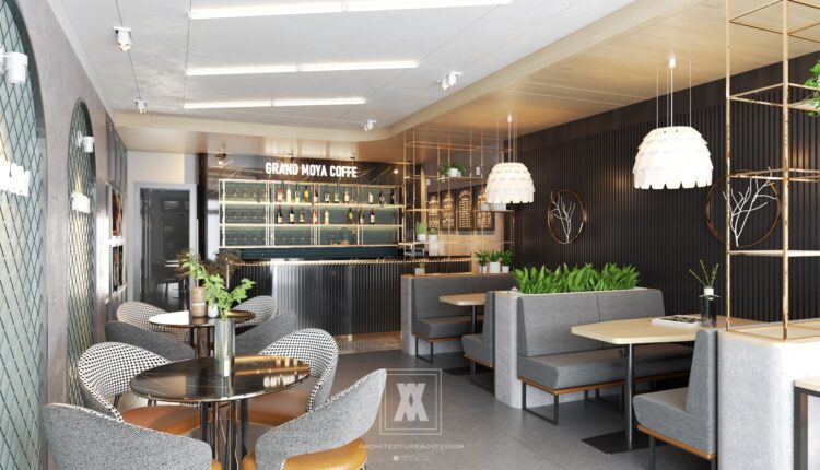 3D Model Interior Coffee 36 Scenes File Sketchup Free Download By Ha Anh