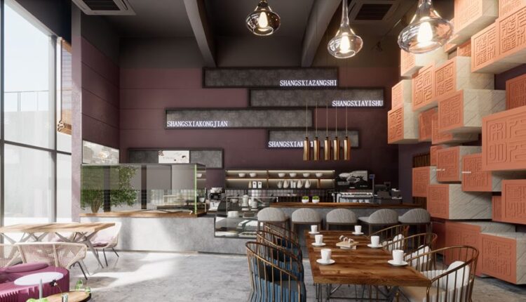 3D Model Interior Coffee 37 Scenes File Sketchup Free Download By Nguyen Quoc Thai 1