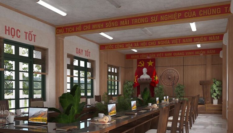 3D Model Meeting room Scene Free Download by Ma Nho HT 2