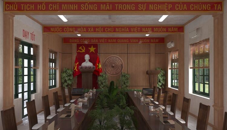 3D Model Meeting room Scene Free Download by Ma Nho HT 4