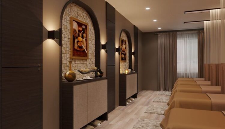 3D Model Set Massage Spa by DuongBui Free Download 3