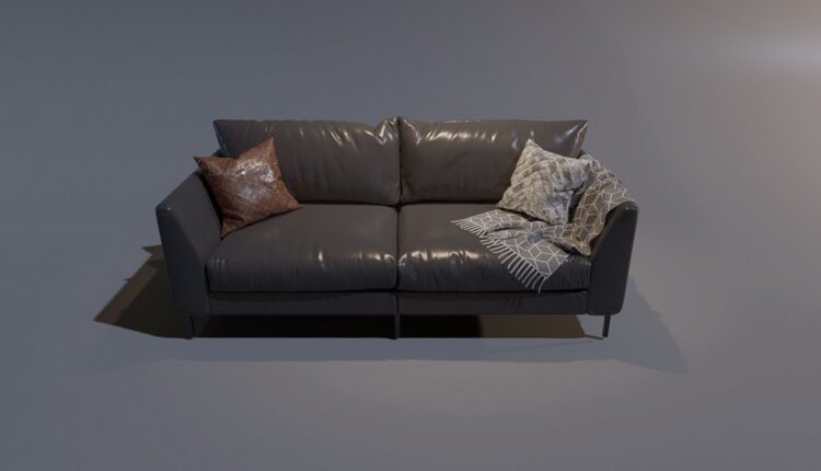 3D Model Sofa 3 By MinhNguyen Free Download (2)
