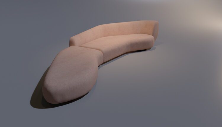 3D Model Sofa By DamQuangTrung Free Download (1)