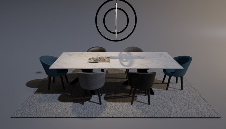 3D Table And Chair Free Download 2020-10 (2)