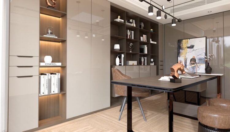 3d Interior Office Room 22 Scene File 3dsmax Model By LeTaiLinh 2