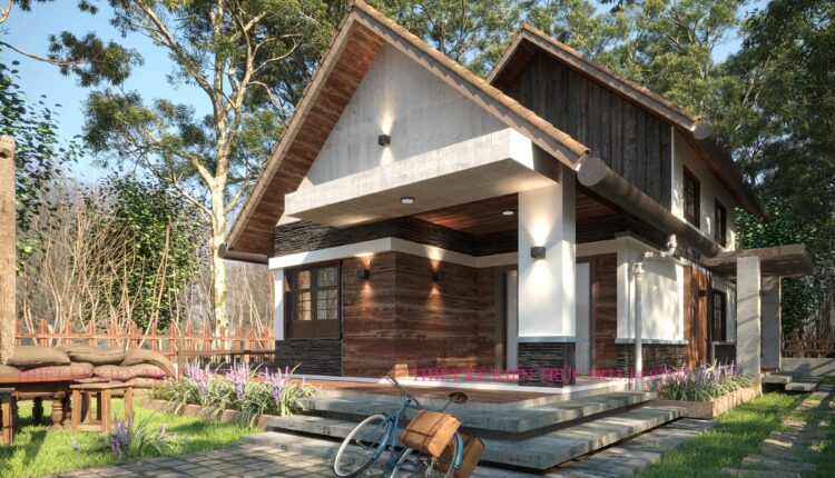 3D Exterior House Scene File 3dsmax By TranHoangVietAnh 1