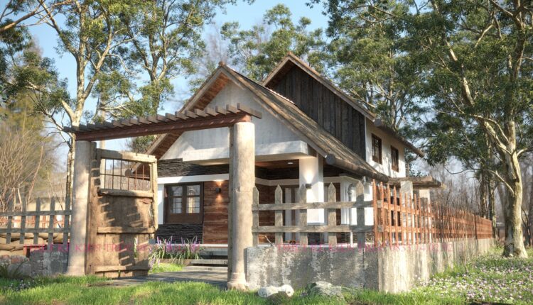 3D Exterior House Scene File 3dsmax By TranHoangVietAnh 4