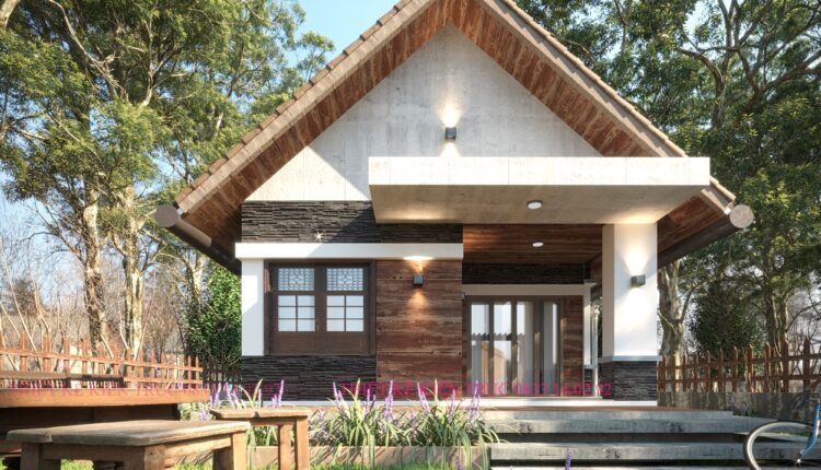 3D Exterior House Scene File 3dsmax By TranHoangVietAnh 5