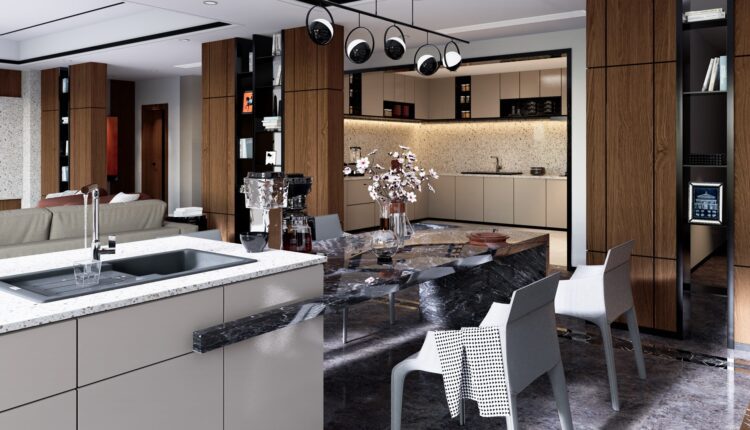 3D Interior Apartment 145 Scene File 3dsmax By LeTaiLinh 3