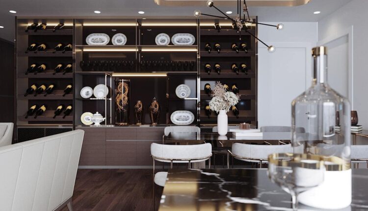 3D Interior Kitchen – Livingroom 114 Scene 3dsmax By Tho 3