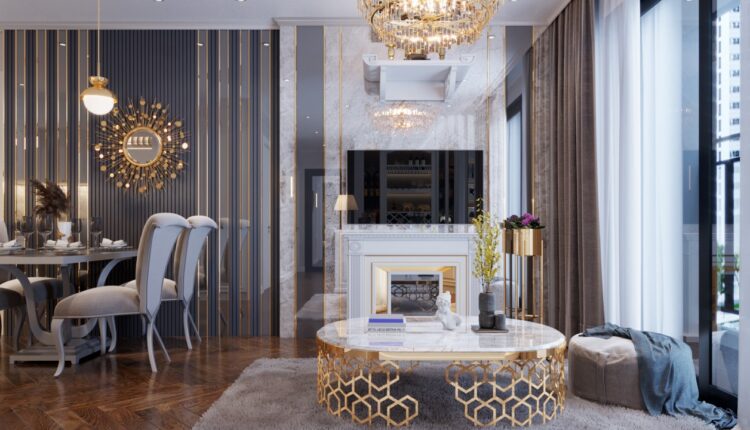 3D Interior Kitchen – Livingroom 115 Scene 3dsmax By HoangTung v3