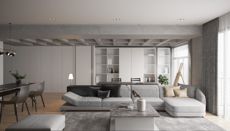 3D Interior Kitchen – Livingroom 119 Scene 3dsmax By VinhVan 7