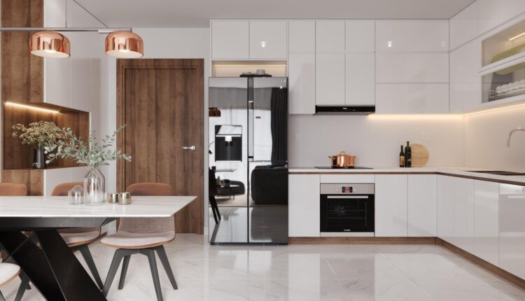 3D Interior Kitchen – Livingroom 121 Scene 3dsmax By VanHaiTran 2