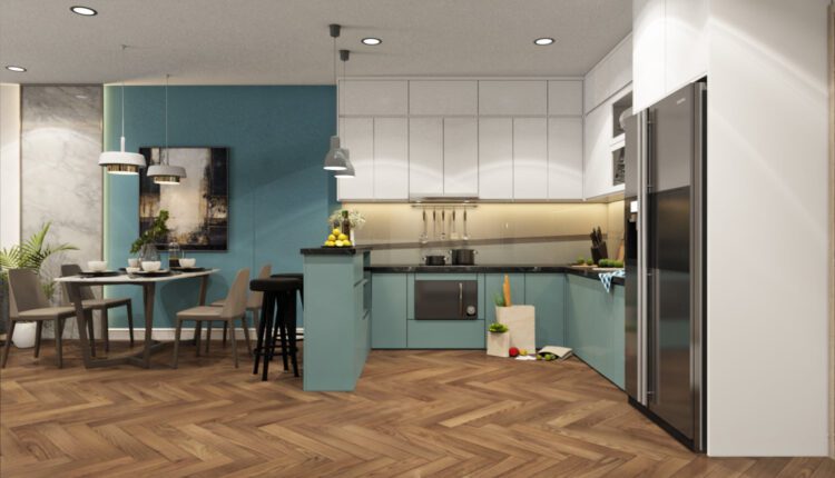 3D Interior Kitchen – Livingroom 122 Scene 3dsmax By LeHongHieu 2