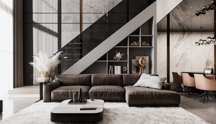 3D Interior Scene File 3dsmax Model Livingroom 417 By TranHien 1