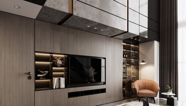 3D Interior Scene File 3dsmax Model Livingroom 417 By TranHien 2