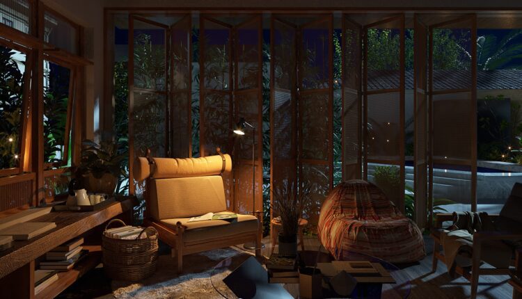 3D Interior Scene File 3dsmax Model Livingroom 427 By HaiDangVo 4