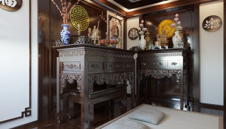 3D Interior Scenes File 3dsmax Model Altar Room 14 By NguyenThanhDat 2
