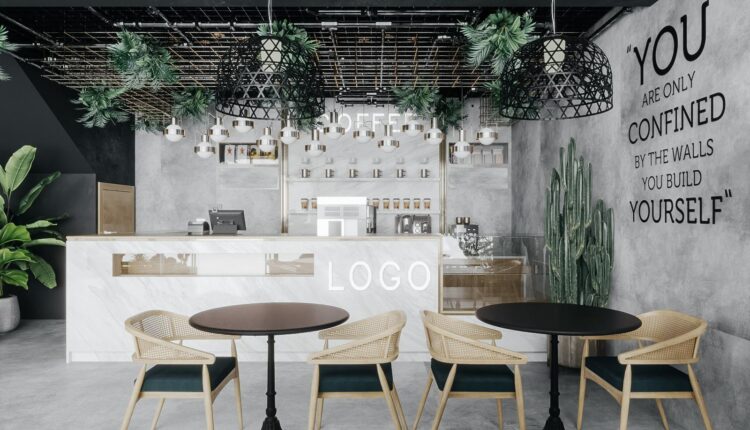 3D Model Interior Coffee 39 Scenes File 3dsmax by Mai Hanh 1
