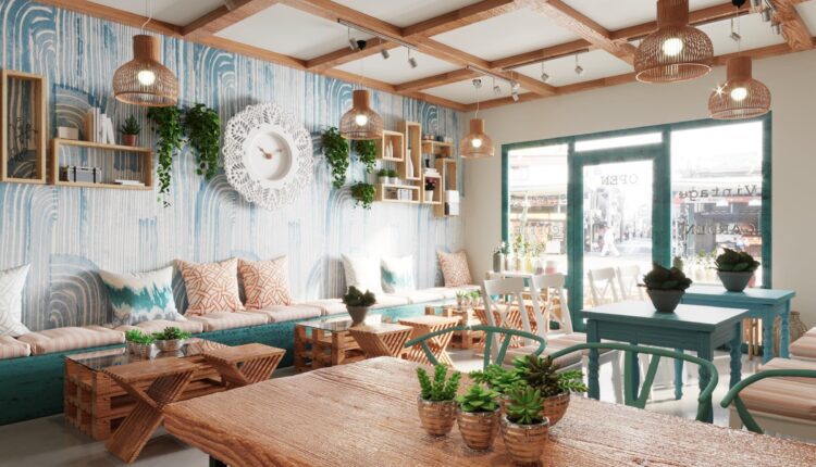 3D Model Interior Coffee 43 Scenes File 3dsmax By Do Thi Huong Ly