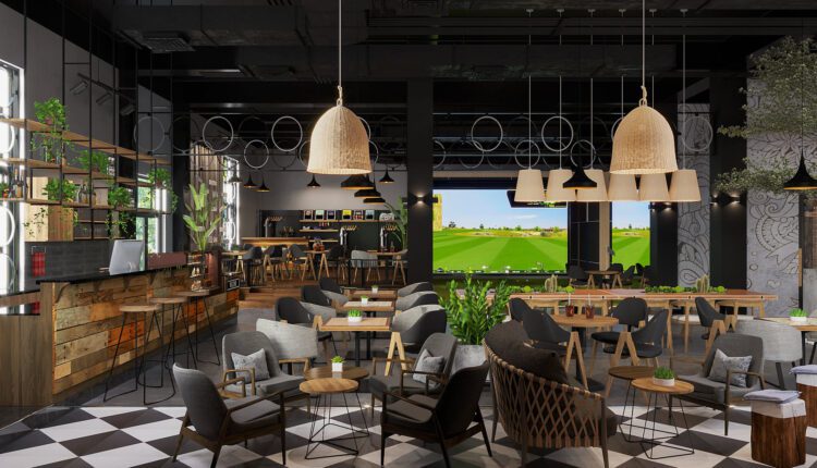 3D Model Interior Coffee 46 Scenes File 3dsmax By ManhBui 1