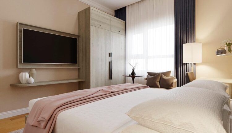 3D Model Interior Hotel Bedroom Scenes File 3dsmax By KhiemPham 4