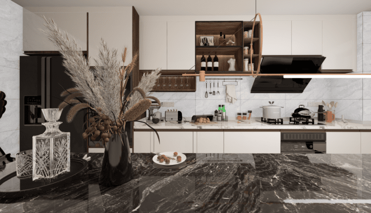 3D Model Kitchen 207 Free Download By LeTaiLinh 1